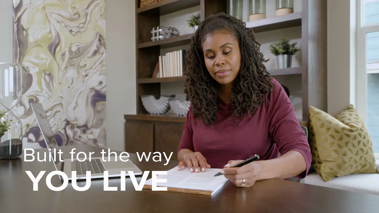 A person sitting at a table.